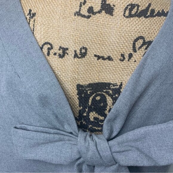 Banana Republic Back Plunge Bow Blouse - Picture 8 of 13